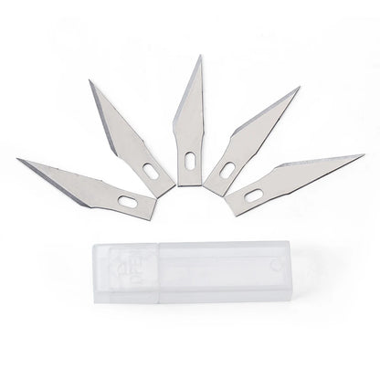 Precision knife with 5pcs extra blades