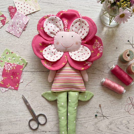 Rosie the Flower Fairy Digital PDF Pattern