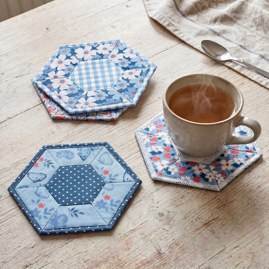 Kitchen Coaster Downloadable PDF Quilt Pattern
