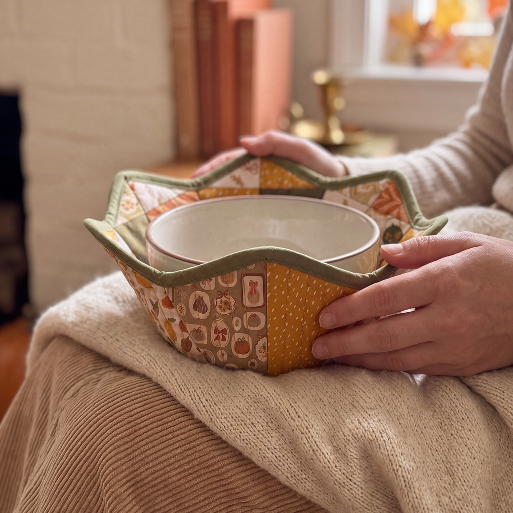 Patchwork Bowl Cozy Digital PDF Pattern patchwork-bowl-cozy-digital-pdf-pattern
