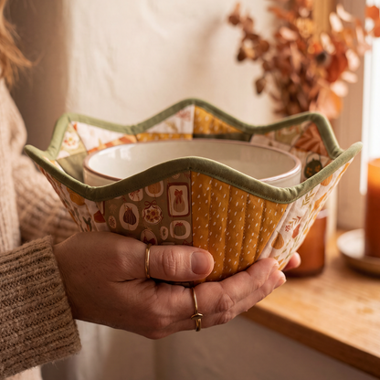 Patchwork Bowl Cozy Digital PDF Pattern