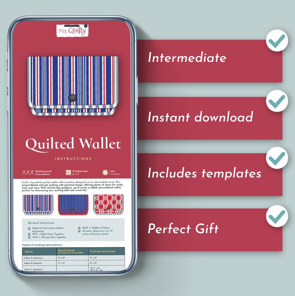 Quilted Wallet