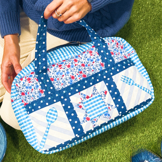 Quilter’s Lunch Bag Downloadable PDF Quilt Pattern