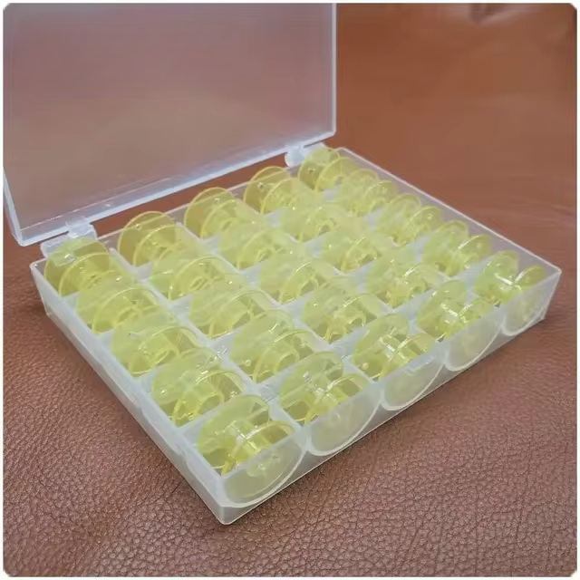 yellow bobbins 25 pack