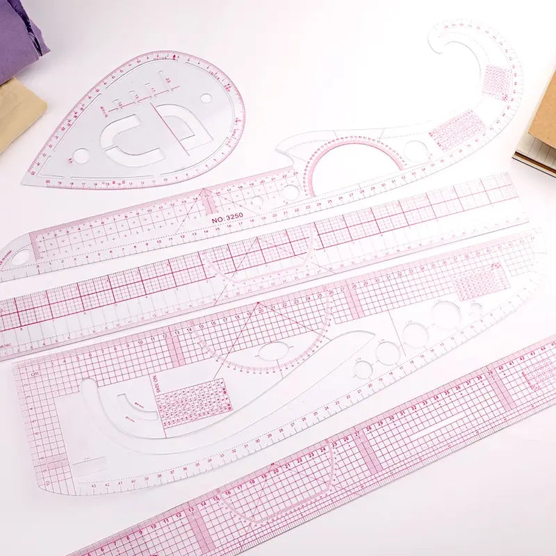 French Curve Ruler Set | Mrs. Quilty
