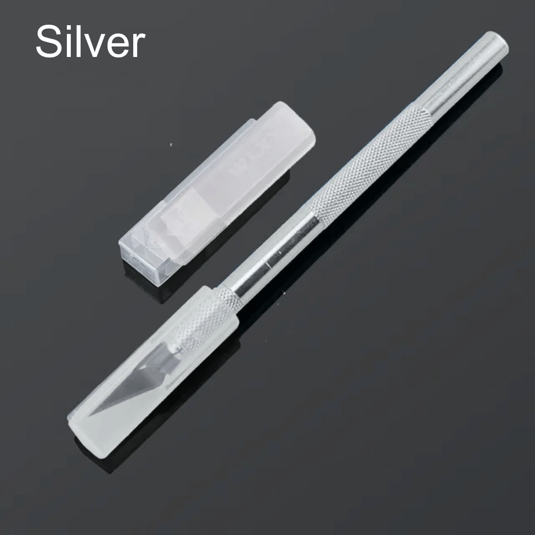 Precision knife with 5pcs extra blades