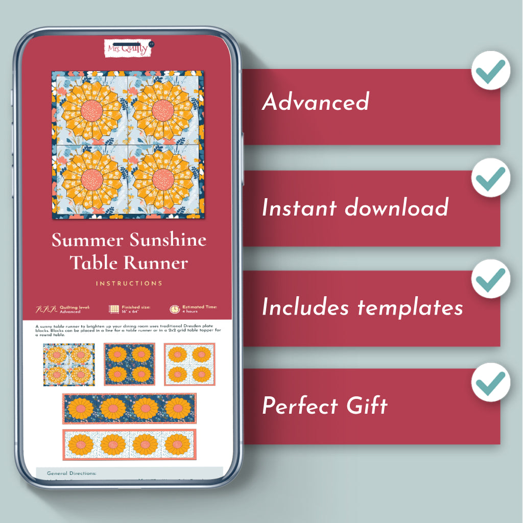 Summer Sunshine Table Runner
