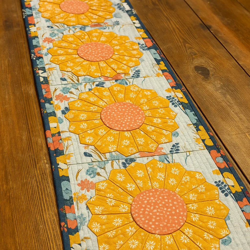 June Table Runner Summer Sunshine Table Runner - Mrs. Quilty Pattern