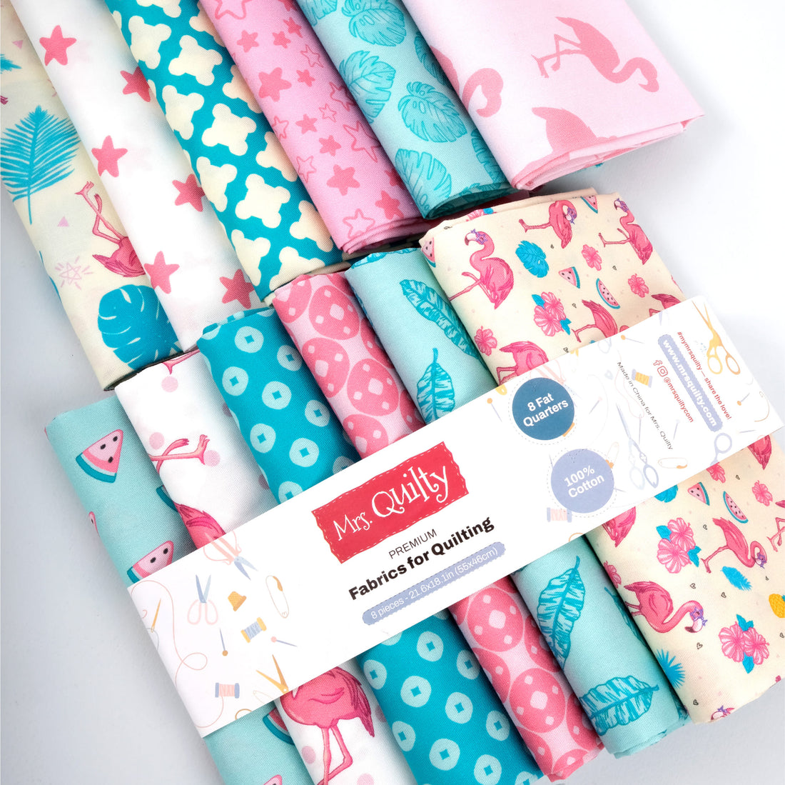 Quilting Kit Box – Fabric, Patterns & Sewing Tools | Mrs Quilty