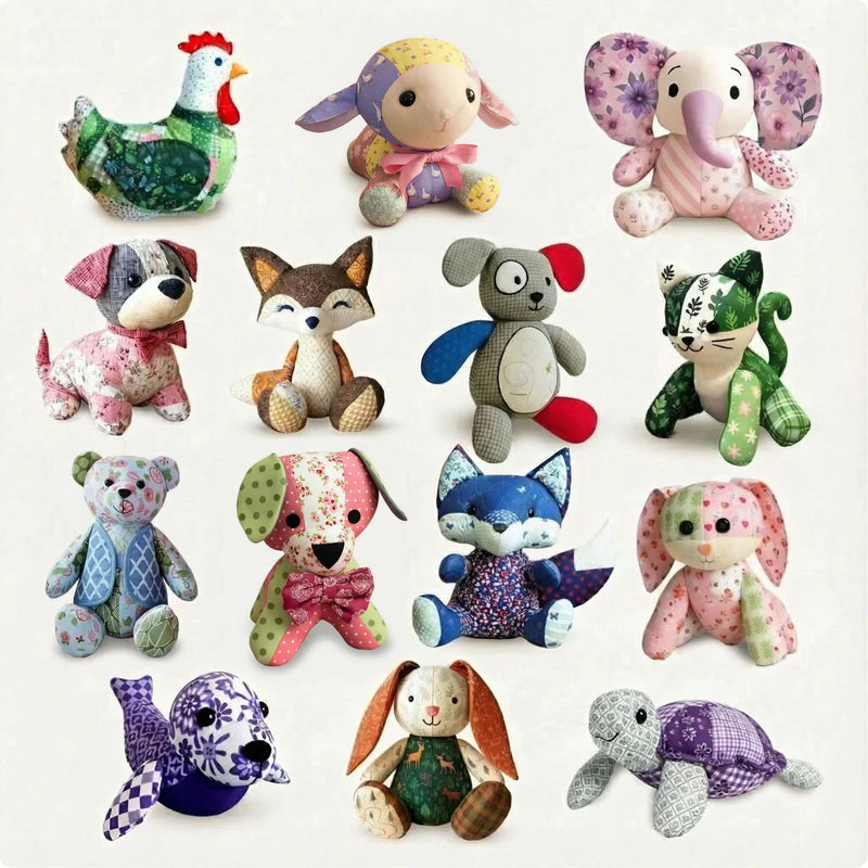 Mrs. Quilty Plushies – Bundle of 14 Patterns