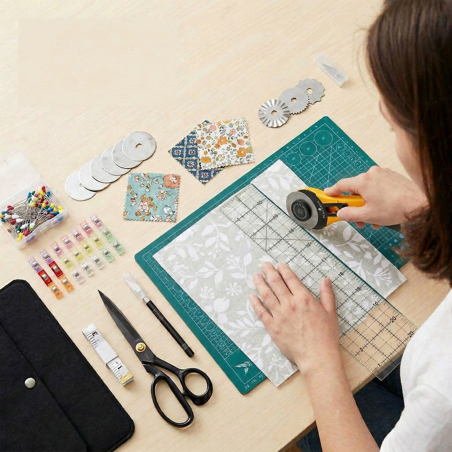 104-Piece Quilting Set: Perfect for Beginners
