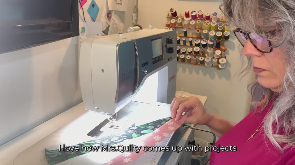 How are Mrs. Quilty patterns created?
